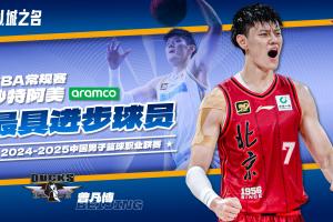 乐鱼体育下载-五项基础数据全部提升！CBA年度最具进步球员：曾凡博